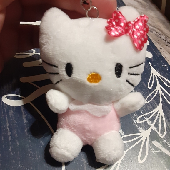 Toys Hello Kitty Plush Keychain Poshmark